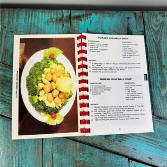 Vintage WOK WITH YAN: Television Cookbook by Stephen Yan Softcover Recipe Book - Picture 4 of 8